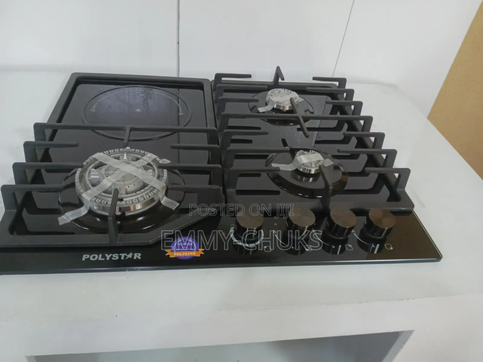 Polystar 4 Burner Gas Cooker