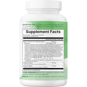 Microingredients Mega Probiotics by 120 Capsules