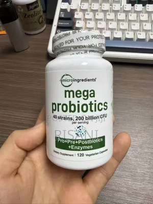 Microingredients Mega Probiotics by 120 Capsules