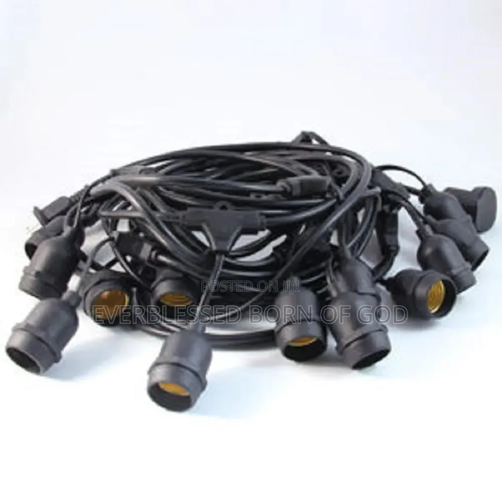 A 10-Meter String Light Garland for Outdoor Lighting