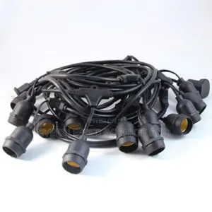 A 10-Meter String Light Garland for Outdoor Lighting