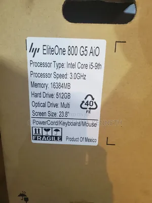New Desktop Computer HP EliteOne 800 G6 8GB Intel Core i5 HDD+SSD 512GB