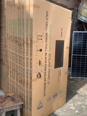 550watta Suncrown All Black Solar Panels