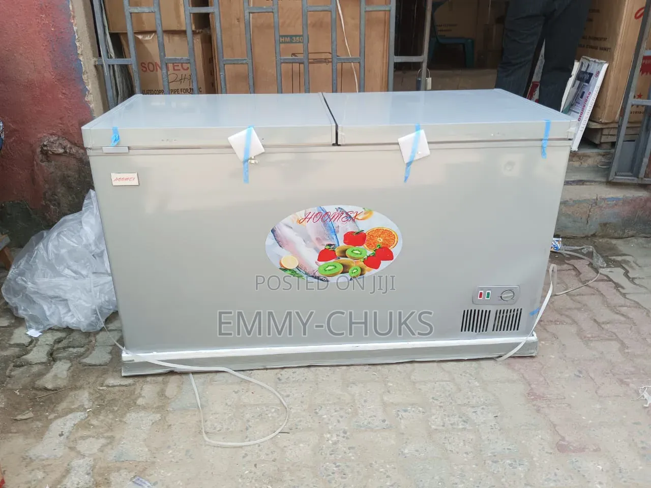 Frozen Deep Freezer Double Door 600l