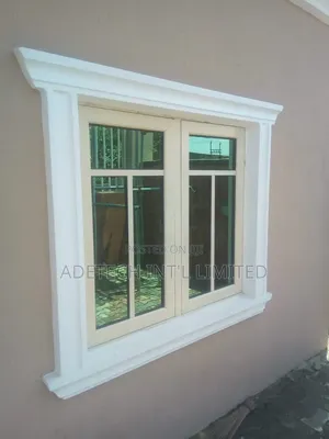 Crafted Aluminium Casement Window With Net and Burglary