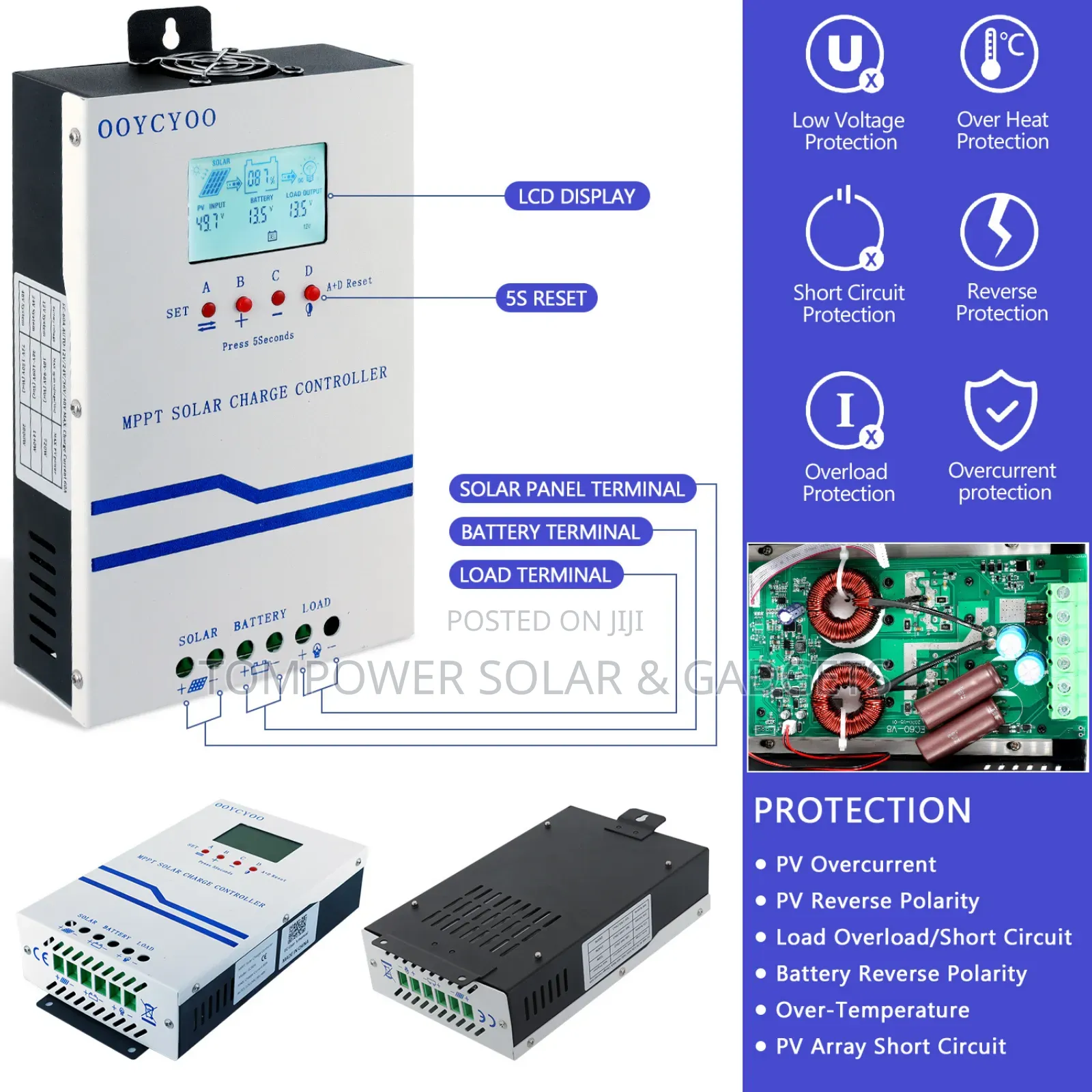 60a MPPT Solar Charge Controller
