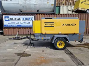 Atlas Copco Xahs 186 Portable Diesel Air Compressor.