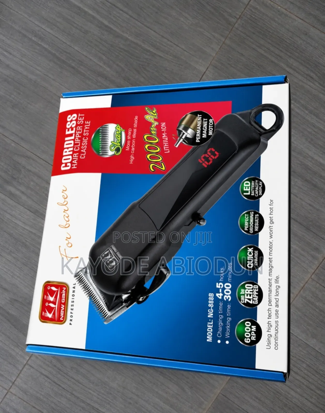 Men Barking Clipper