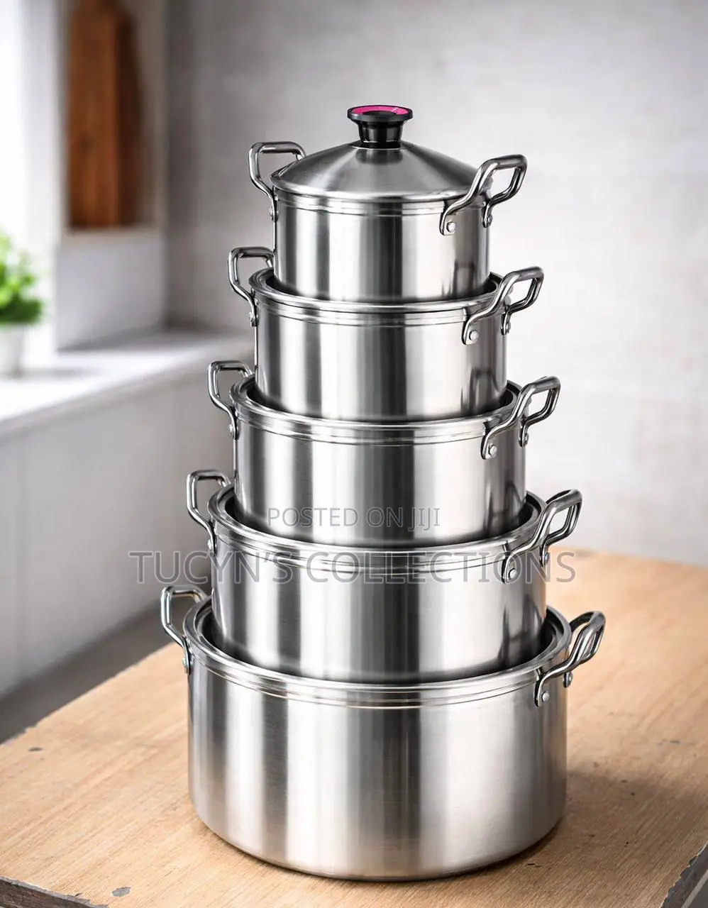 5 Pieces Set Pots