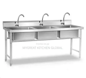 Sink 3bowls