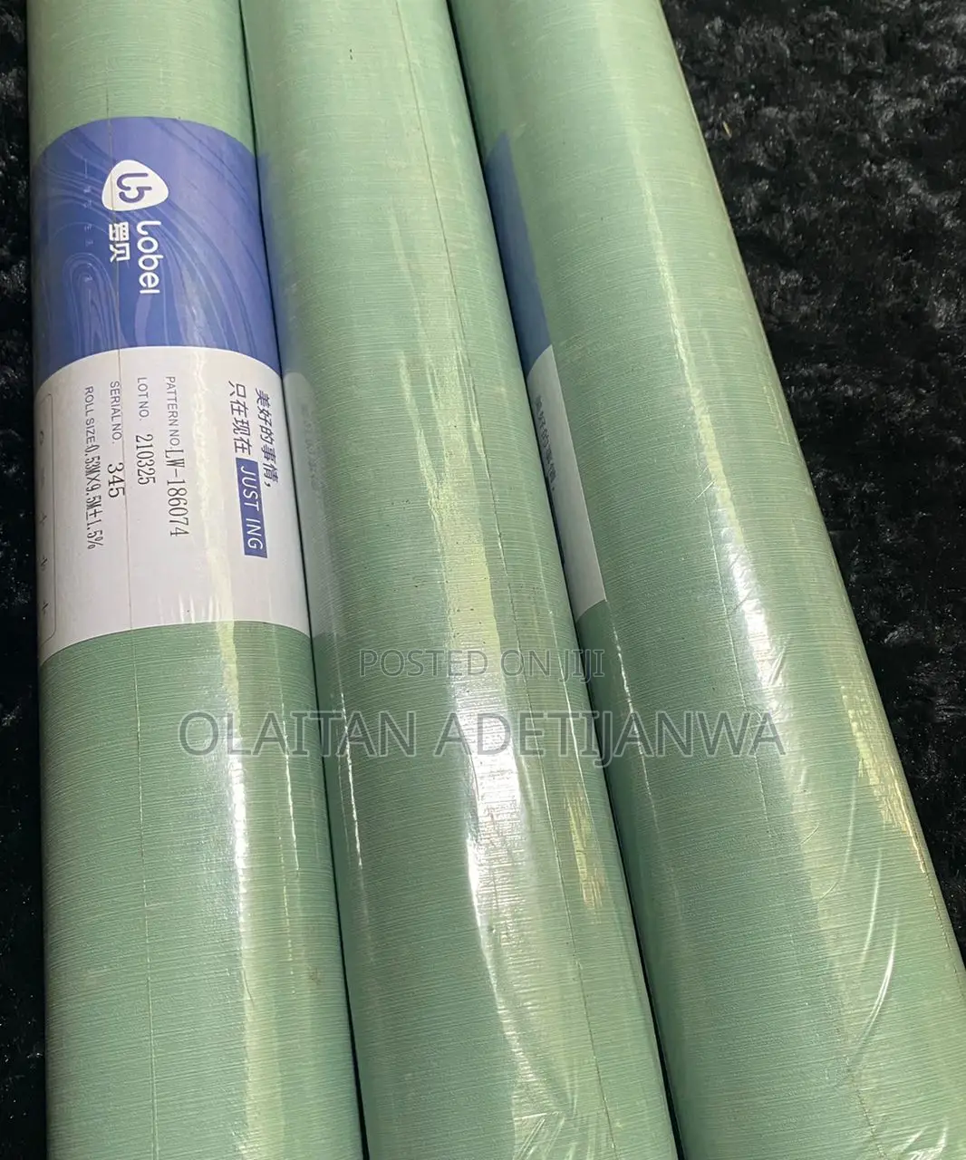 Green Modern Nonwoven Wallpaper