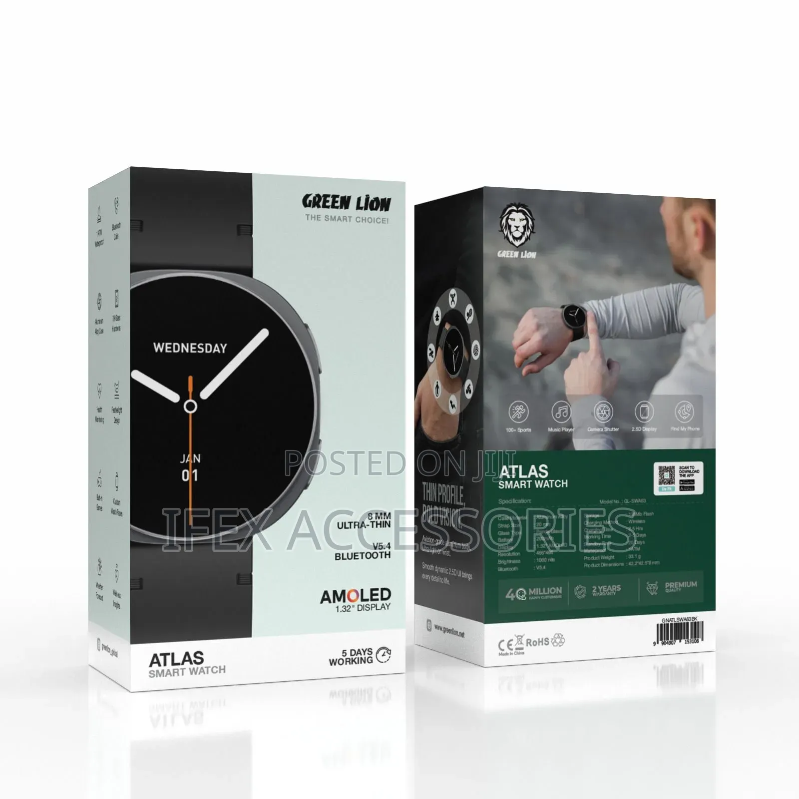 Green Lion Atlas Smart Watch
