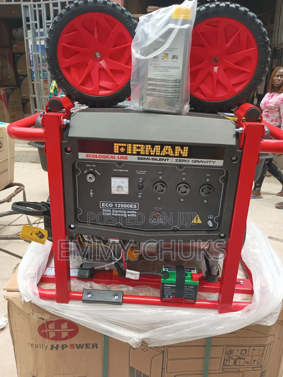 12990es Fireman Generator Semi Silent