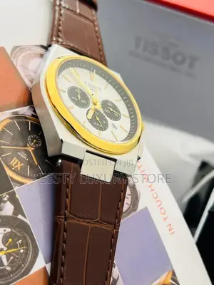 High Quality Tissot Leather Wristwatch