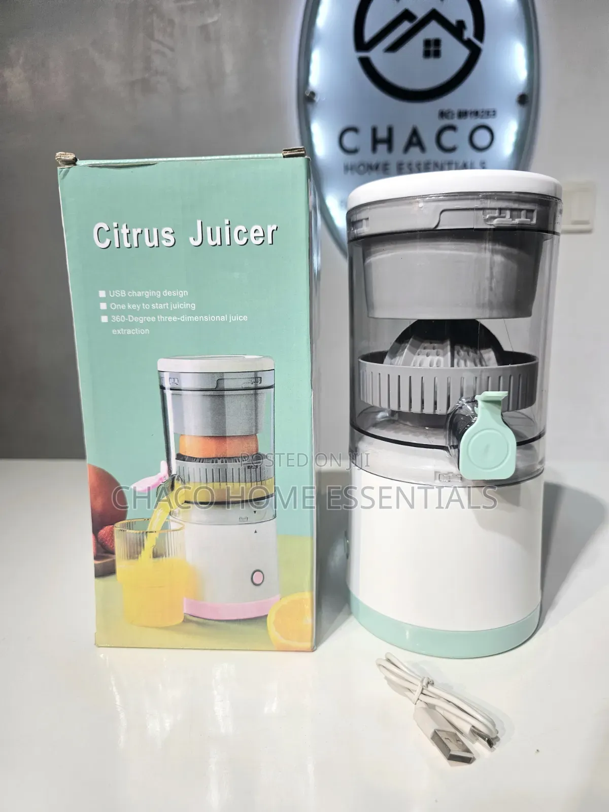 Rechargeable Wireless Citrus Juicer