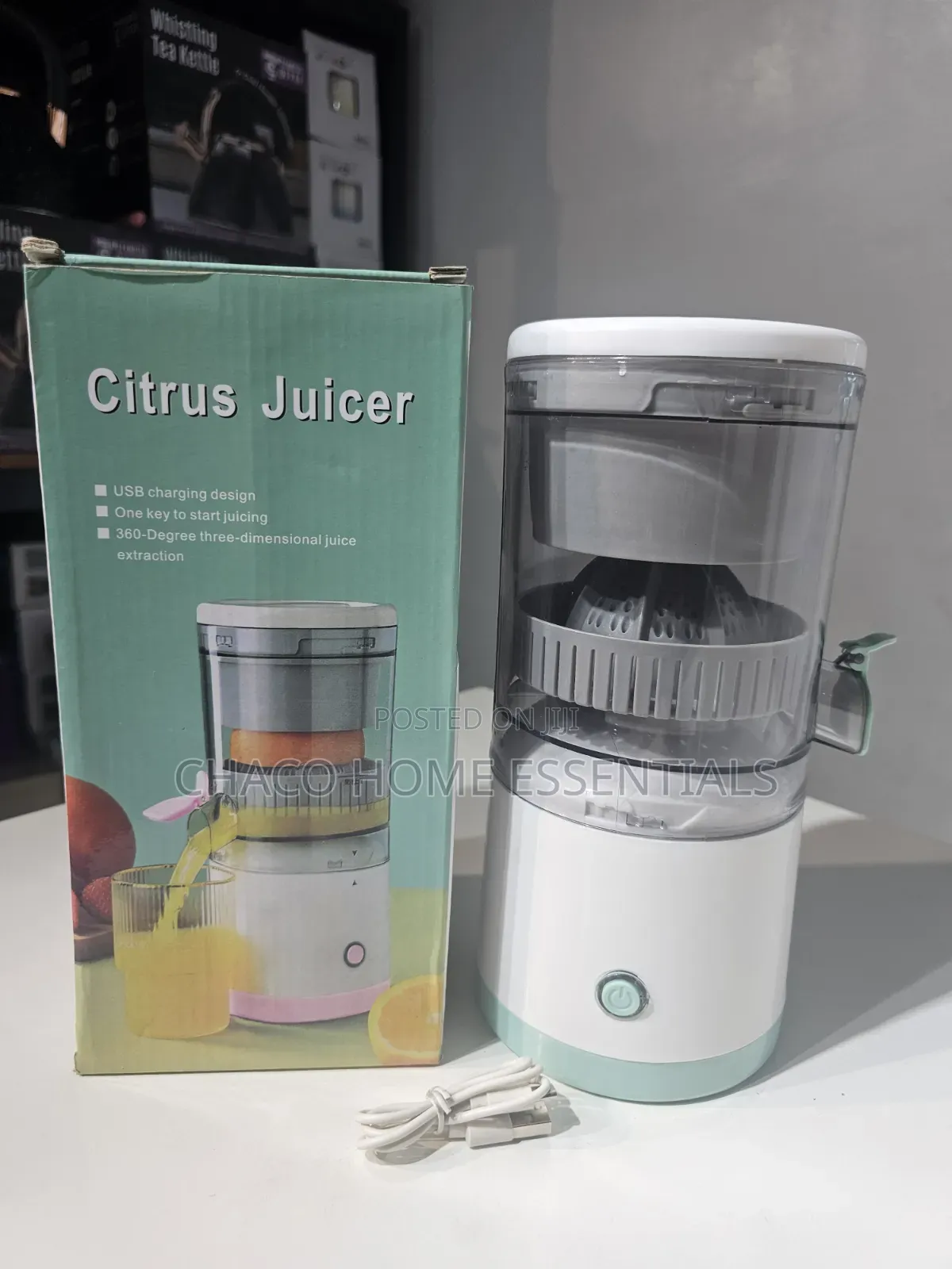 Rechargeable Wireless Citrus Juicer