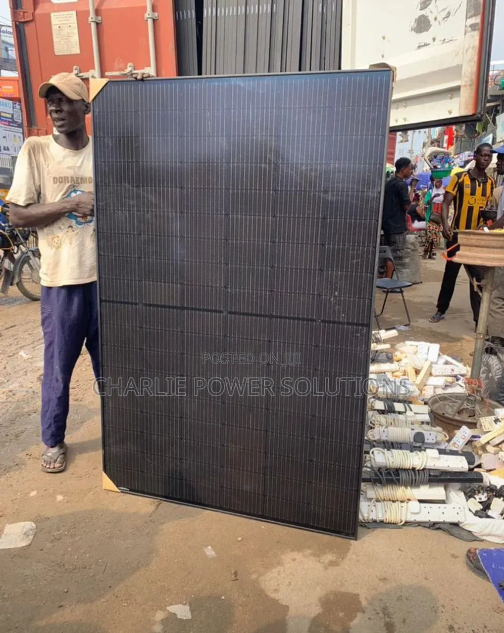 All Black Canadian 500watts Mono Solar Panel