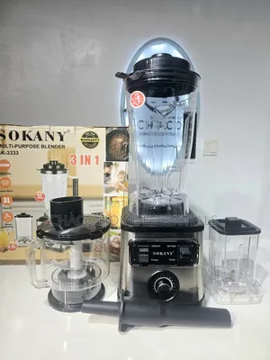 Sokany 3-in-1 Multipurpose Blender
