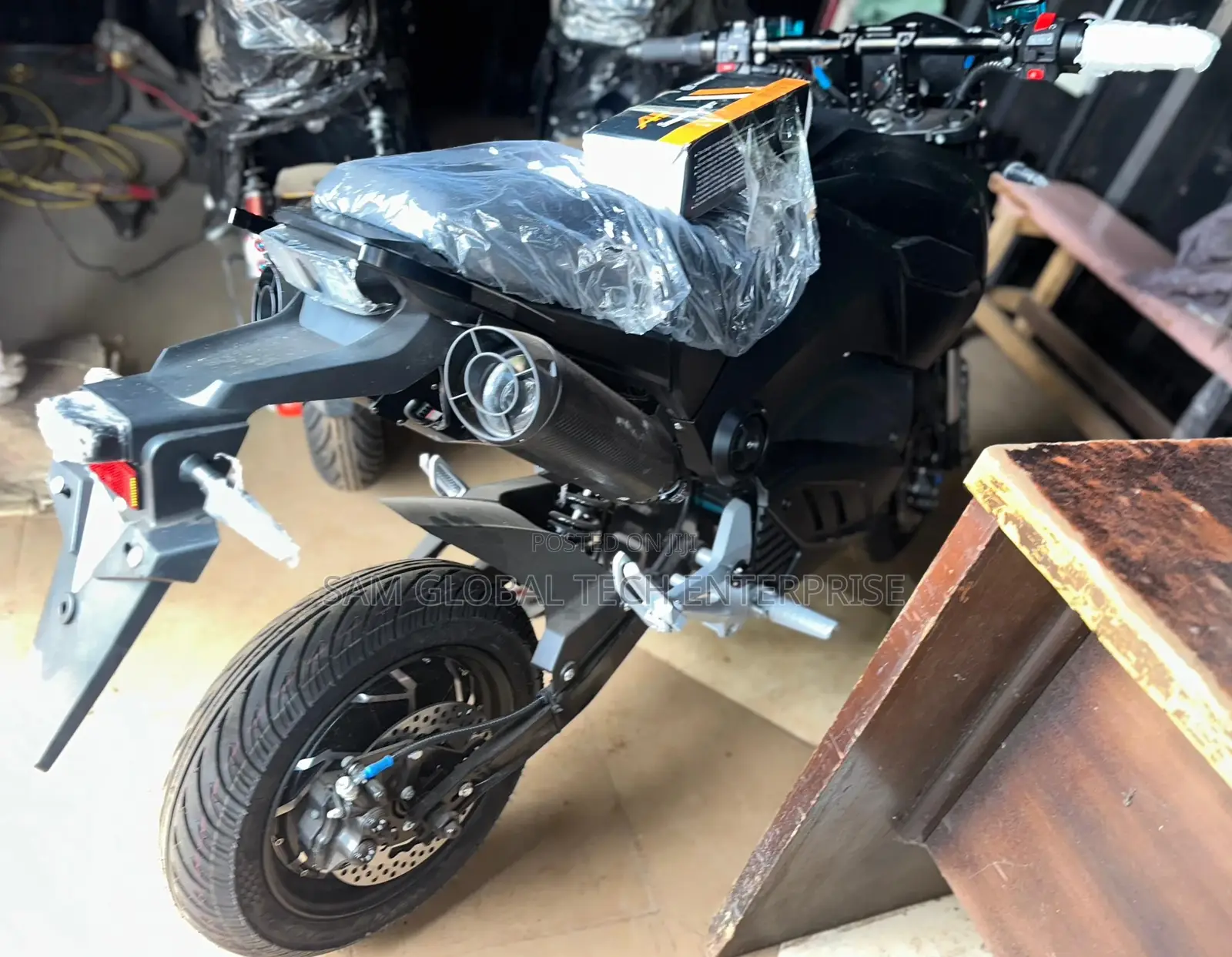 New Motorcycle 2025 Black