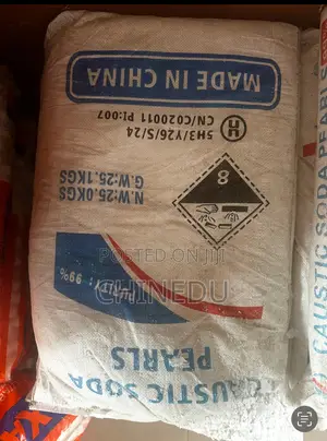 Caustic Soda Pearls (Chemical Name: Sodium Hydroxide)