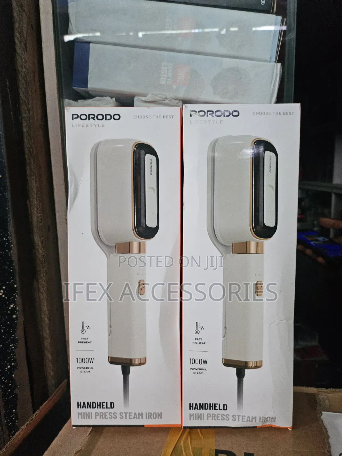 Porodo Handheld Mini Press Steam Iron