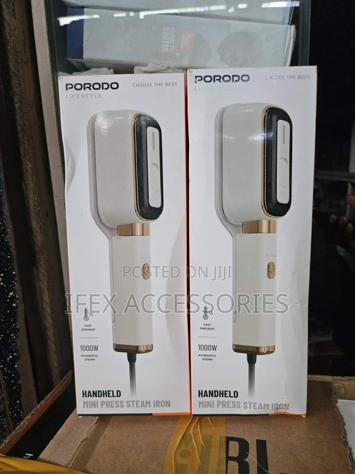 Porodo Handheld Mini Press Steam Iron