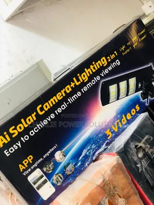 Ai 3lens Solar CCTV Camera