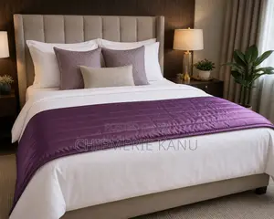 Beautiful, Satin Quilted Bed Throw/Runner