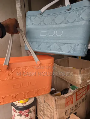 Colorful Plastic Storage Baskets