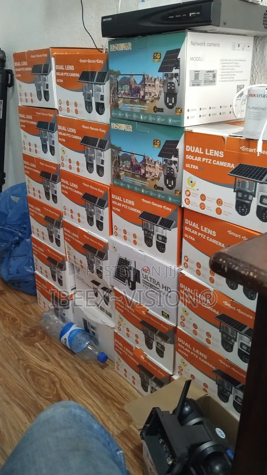 Dual Lens Solar PTZ Cameras Eseecloud App