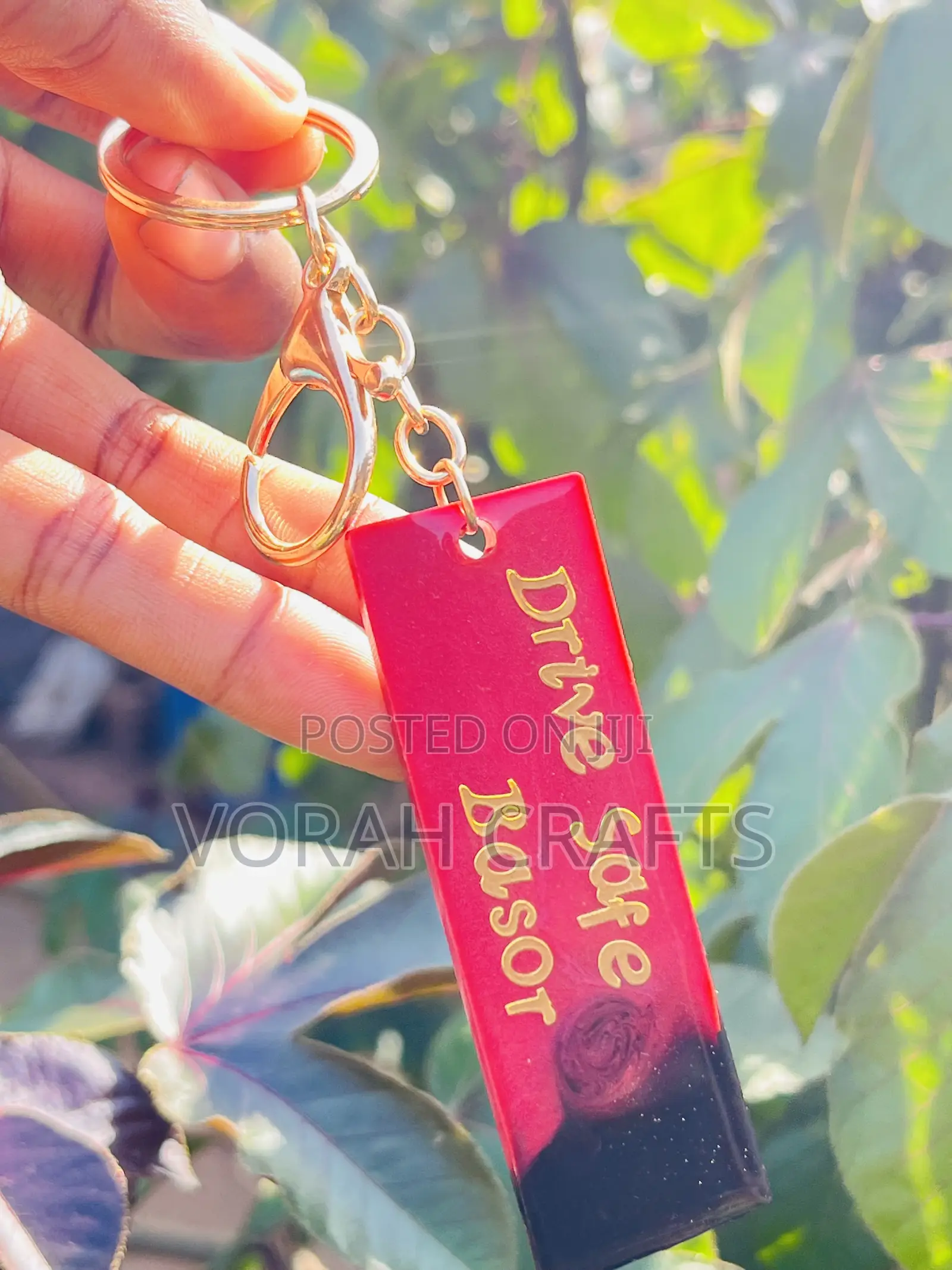 Drive Safe Reminder Keyholder – Perfect Gift for Loved Ones