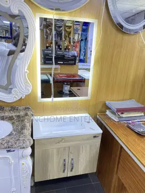 Mini Hanging Cabinet With Led Mirror