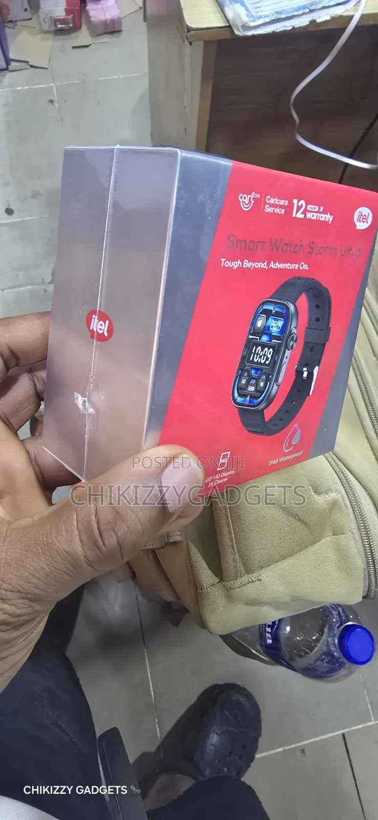 New Itel Smart Watch Storm Ultra