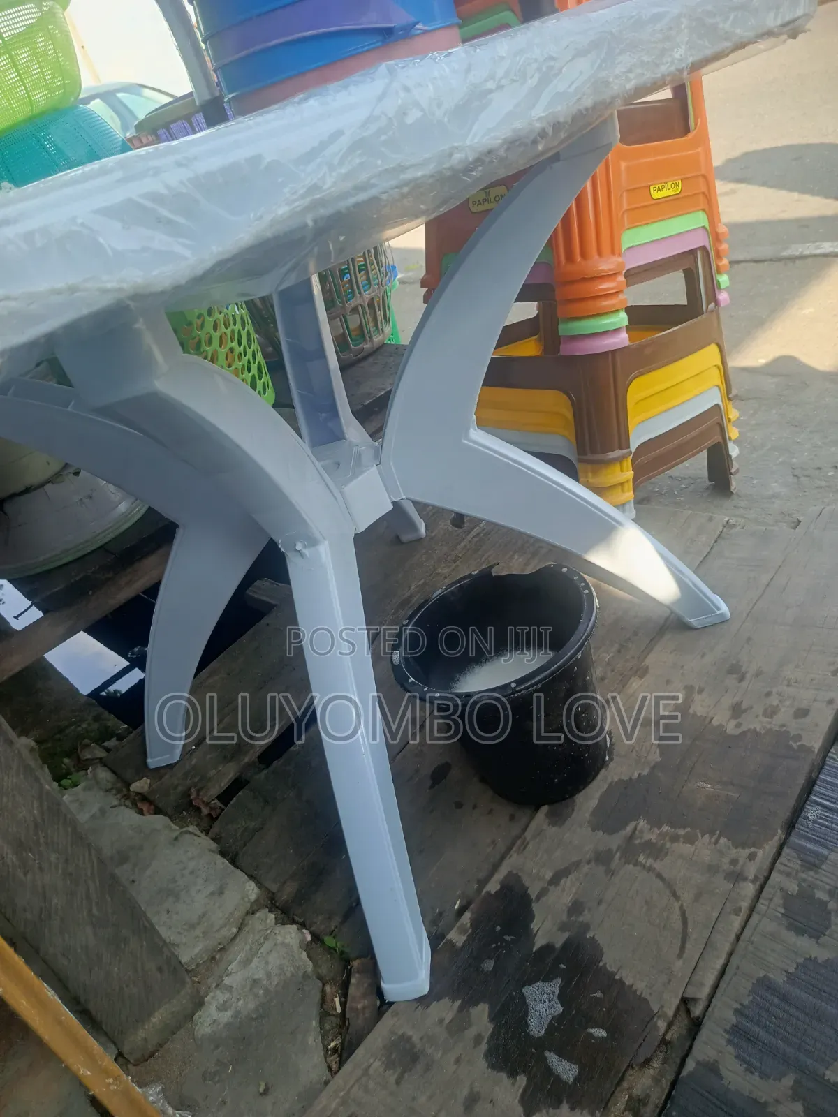 Plastic Chairs and Tables