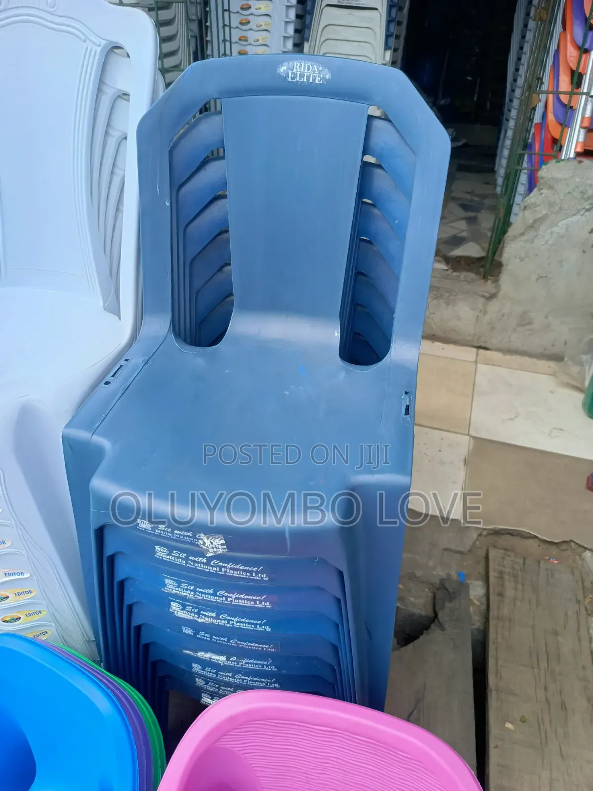 Plastic Chairs and Tables