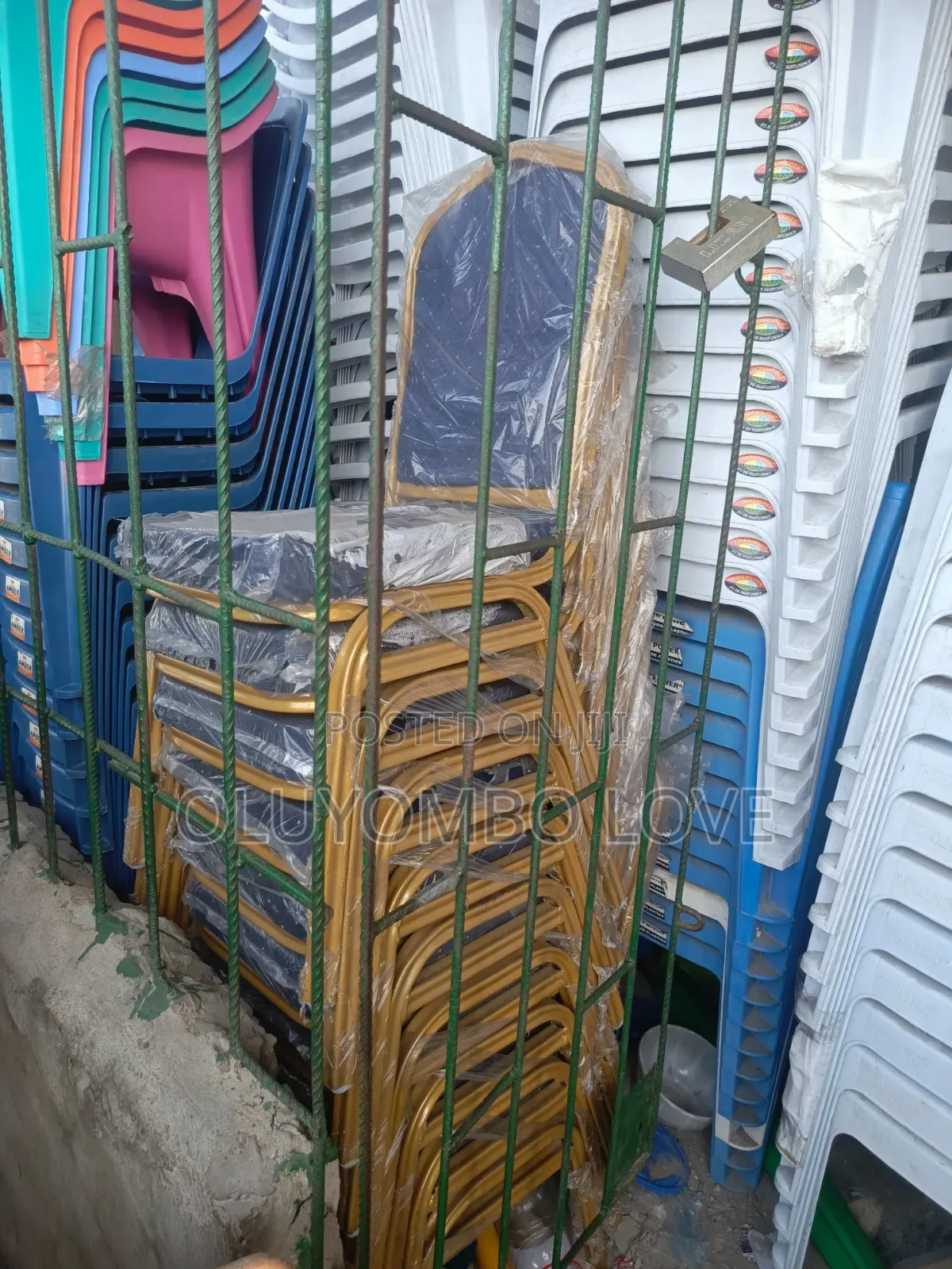 Plastic Chairs and Tables