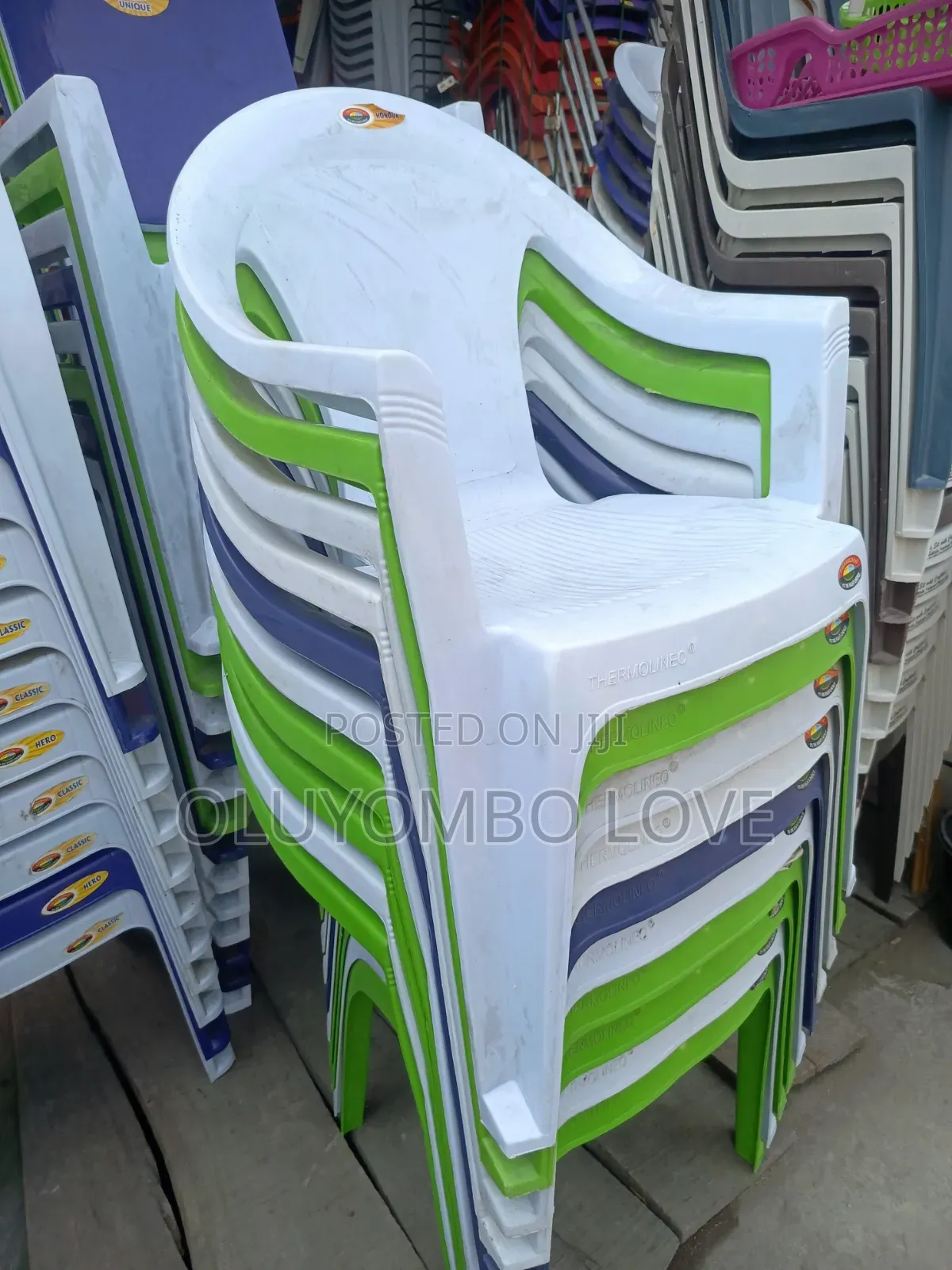 Plastic Chairs and Tables