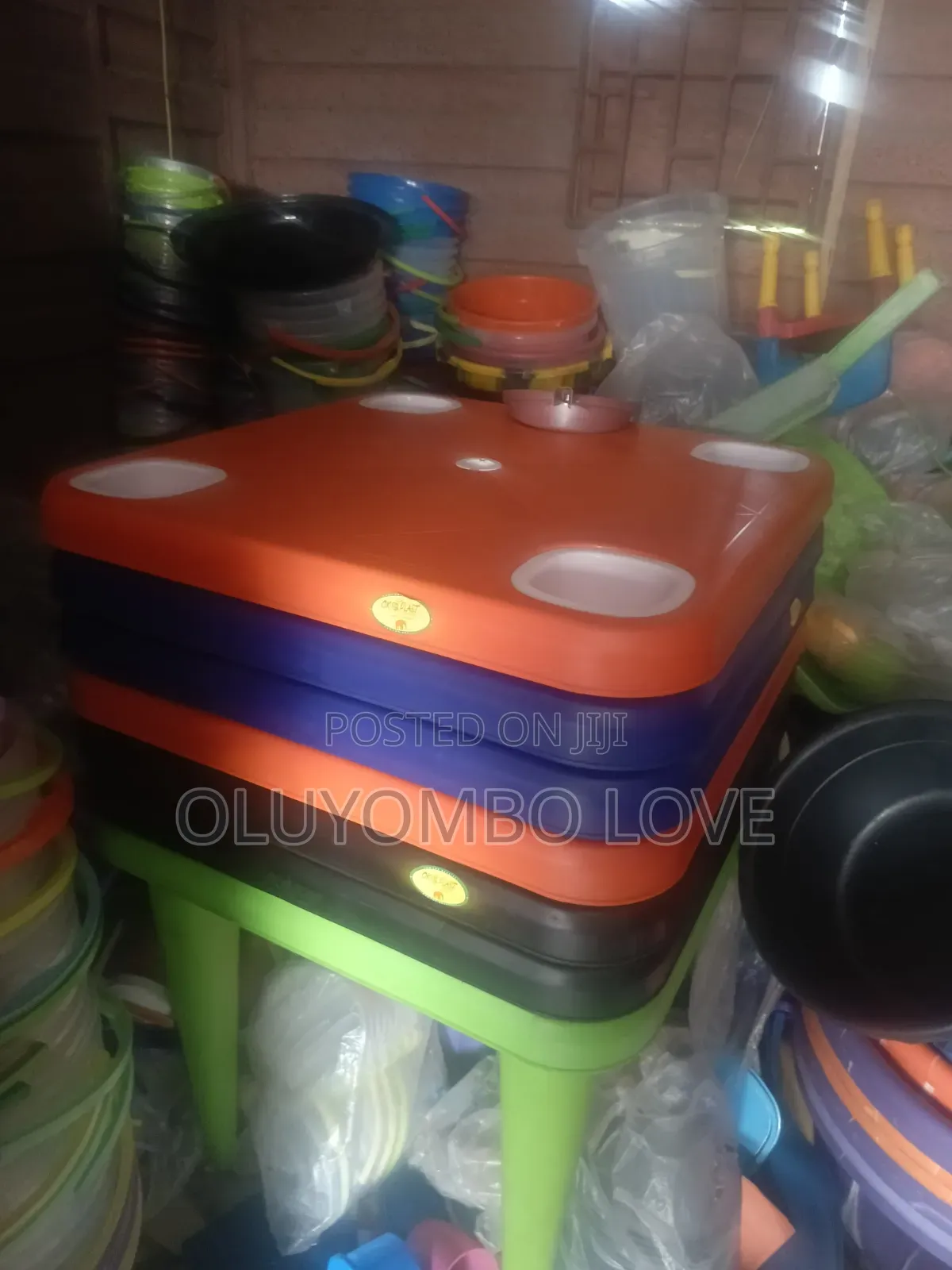 Plastic Chairs and Tables