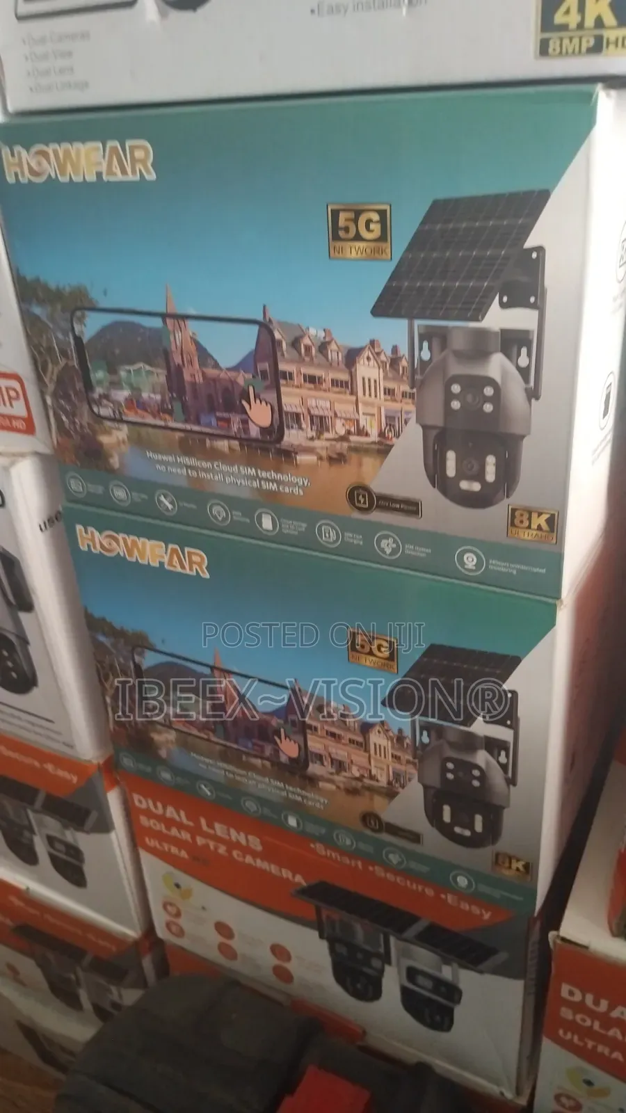 Howfar Dual Lens PTZ Camera