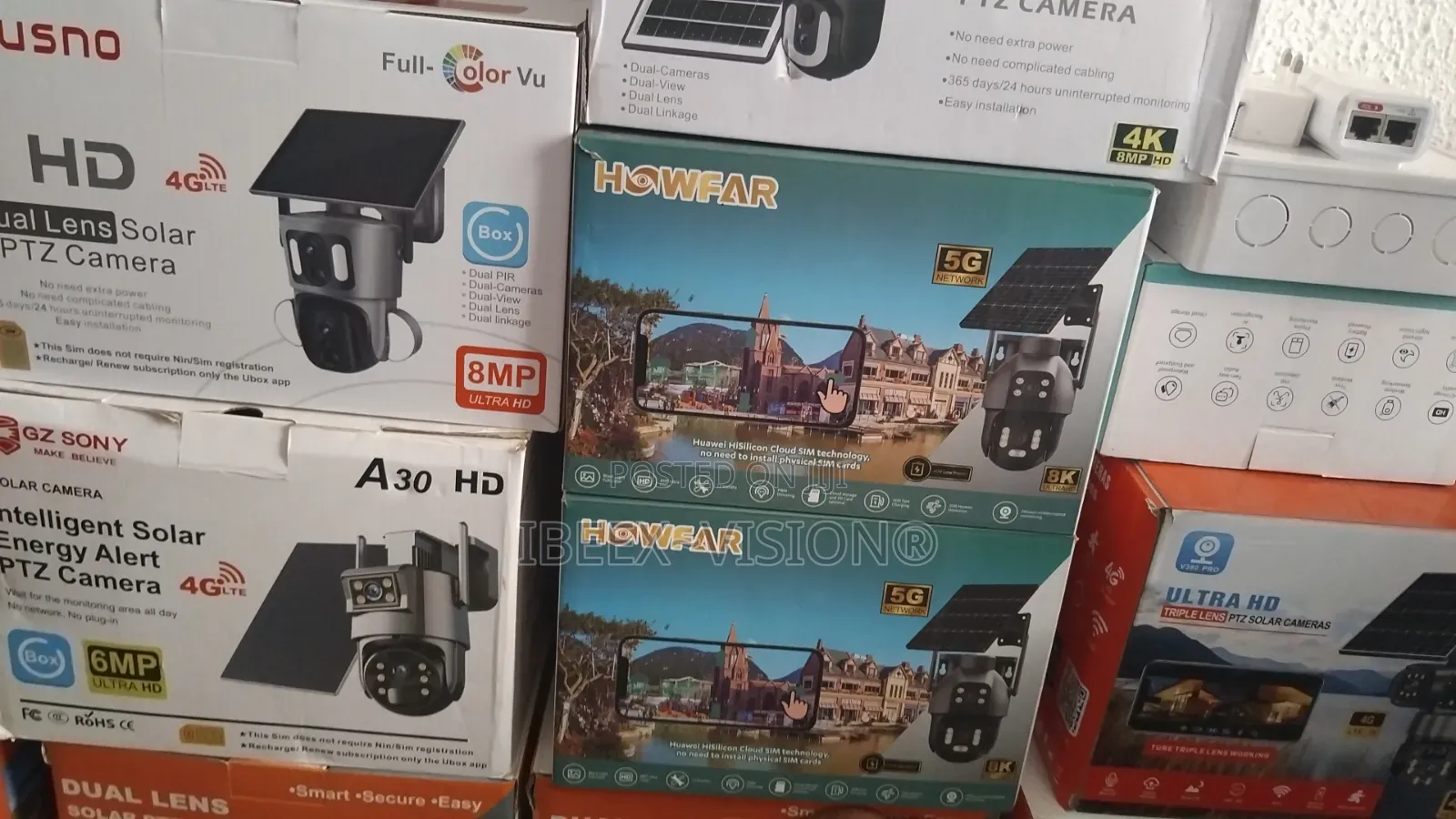 Howfar Dual Lens PTZ Camera