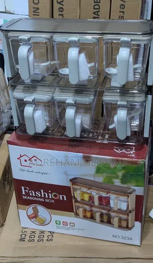 Fashion 6pcs Seasoning Box