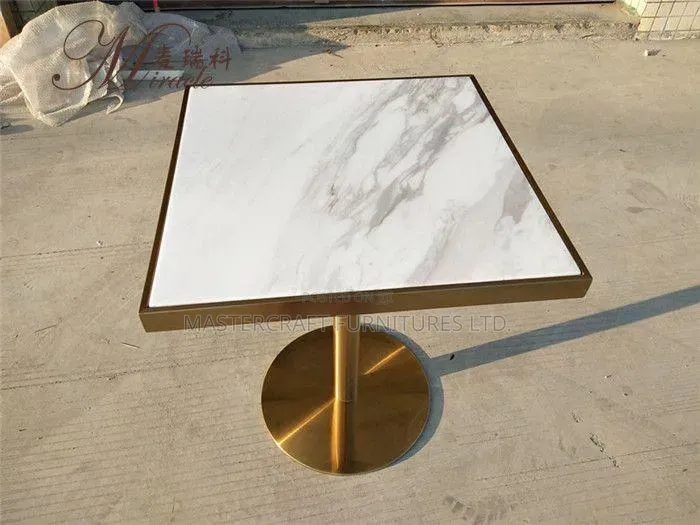 Restaurant Table Marble Top 