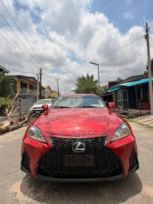 Lexus IS 250 2009 Red