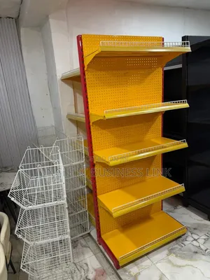 Single Face Supermarket Shelves