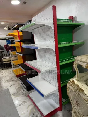 Single Face Supermarket Shelves