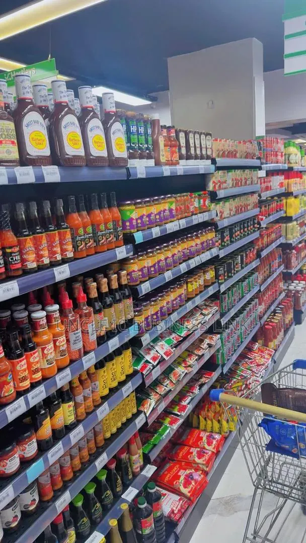 Single Face Supermarket Shelves
