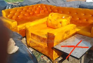 Brand New L Shape Section Sofa With Single Seater