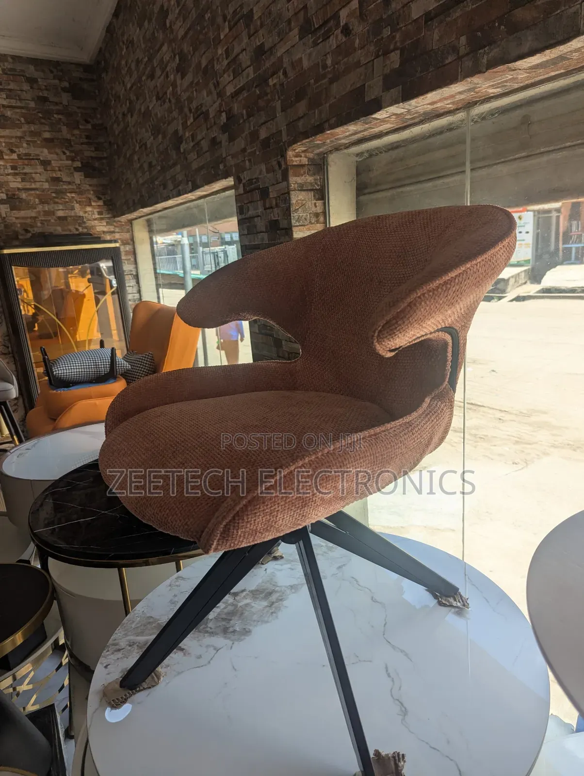 Modern Swivel Armchair