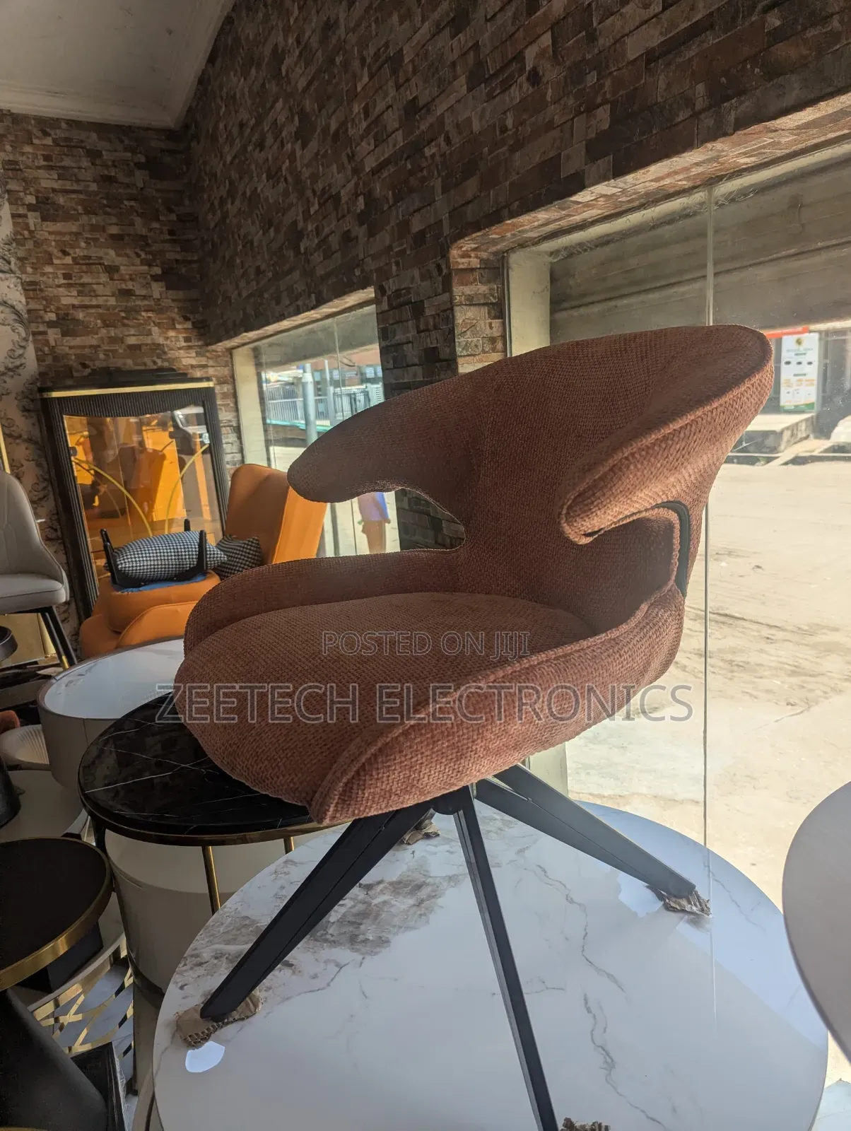 Modern Swivel Armchair