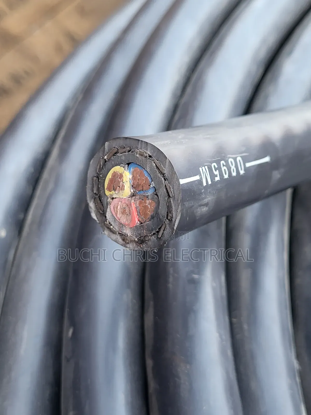 35mmx4core Armored Cable